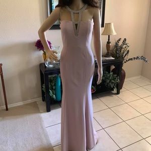 Pink prom evening gown size small